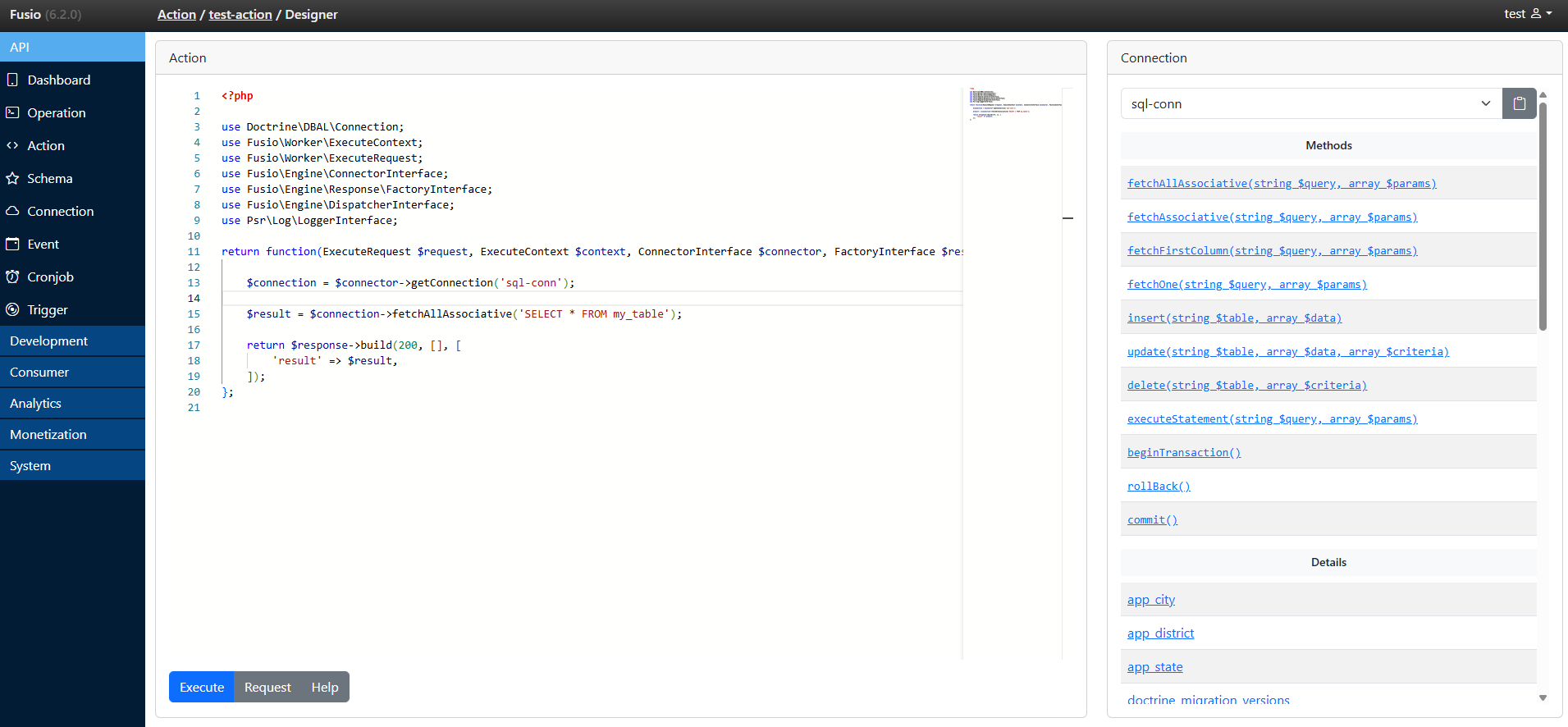 Action Designer Editor
